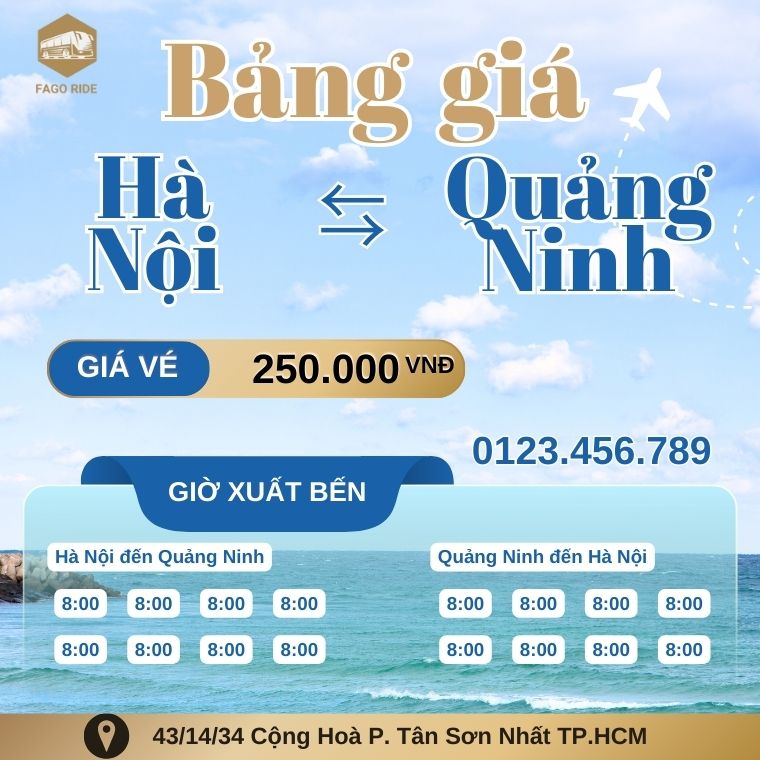 Đặt xe Hà Nội ⇆ Quảng Ninh